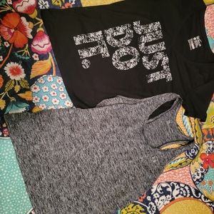 I am selling pair of athletic of a tee and tank top. These are both like new.